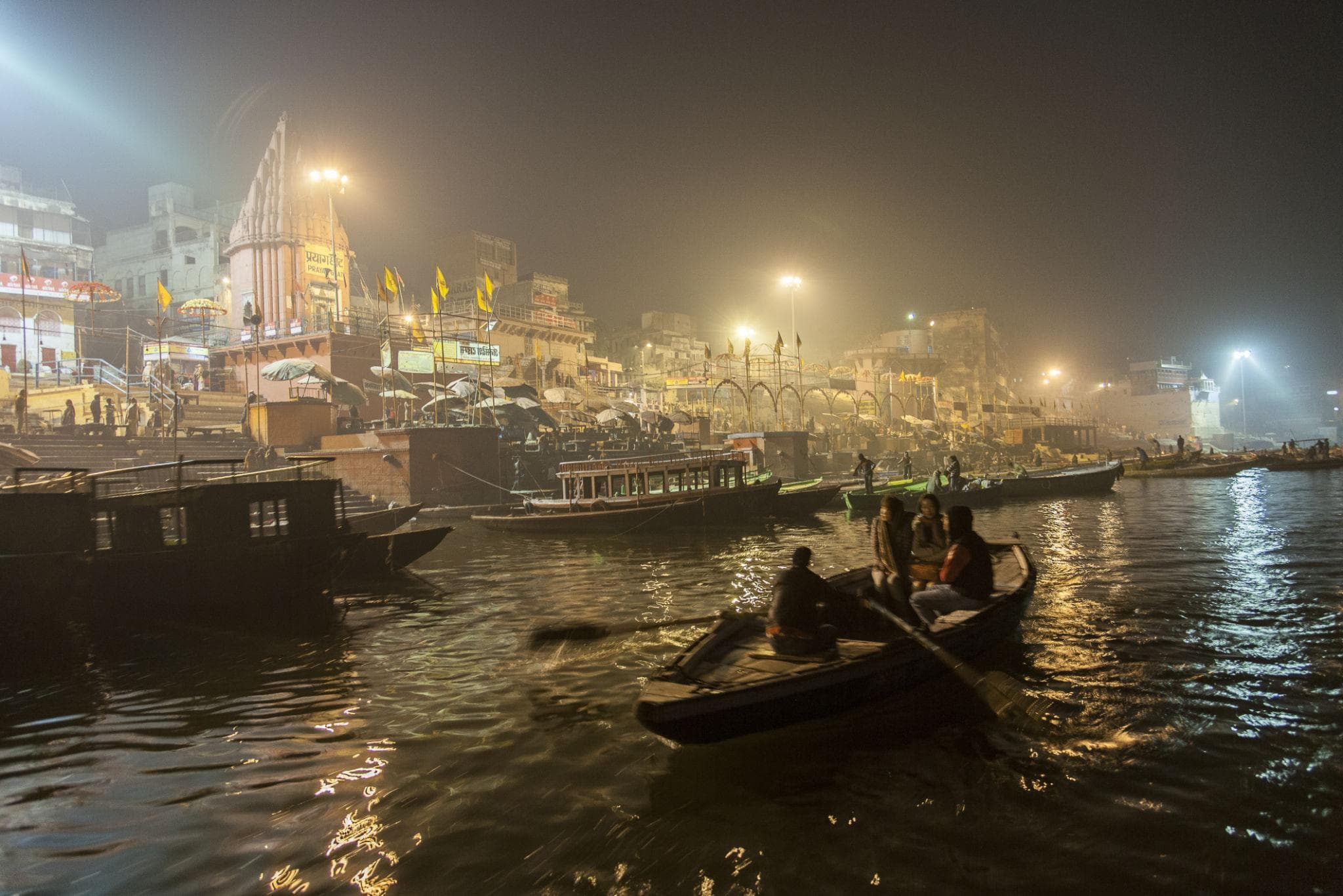 Evening at Ghats